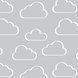 Пелюшки-кокони Пелюшка кокон на липучках Swaddleme Original Cute Clouds Хмари 0-3 міс, сіра, Summer Infant Фото №3
