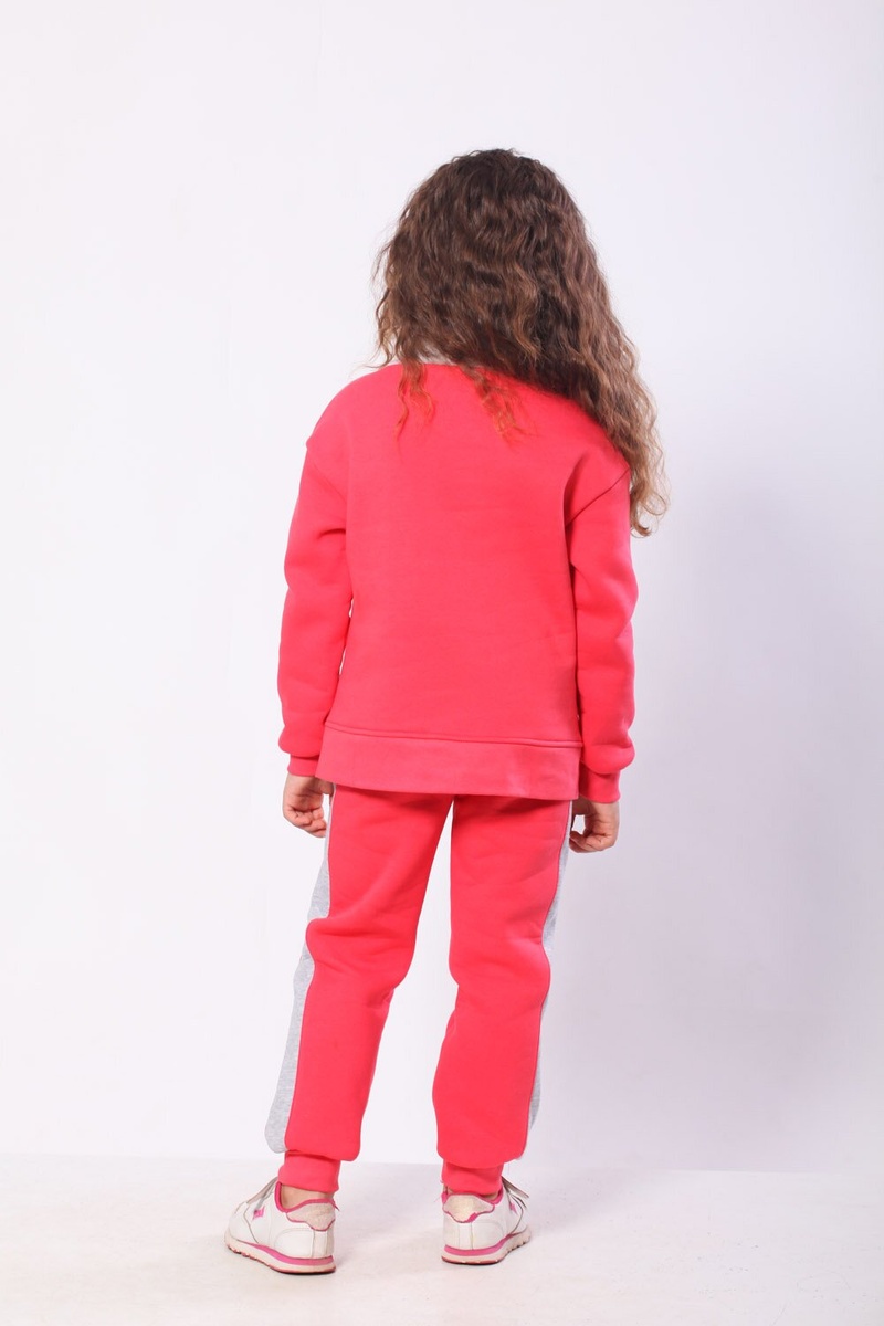 Спортивные костюмы Спортивный костюм Монстера утепленный для девочки, Модный карапуз