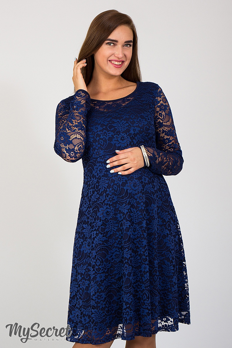 Платье для беременности Deisy, темно-синий, Юла Мама