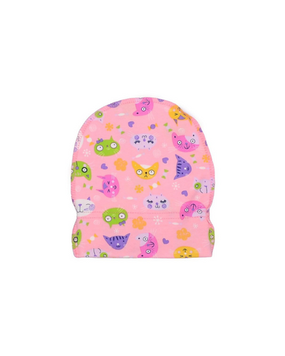 Чепчики, шапочки для новонародженних Шапочка Коти, рожевий, Татошка