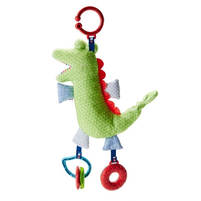 Підвіски М'яка іграшка-підвіска Крокодил, Fisher-Price