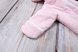 Демісезонні комбінезони Велюровый деми комбинезон, розовый меланж, MagBaby Фото №7