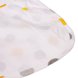 Слюнявчики Непромокаемый нагрудник с карманом ЭКО ПУПС Eco Cotton Premium 21х30 (серо-желтый горошек), ЭКО ПУПС Фото №3