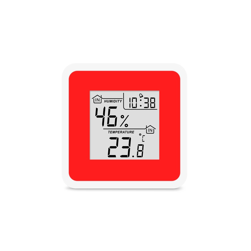 Радіоняньки, відеоняні, вимірювальні прилади для дому Термо-гігрометр цифровий з годинником Т-07, кольори в асортименті, Стеклоприбор