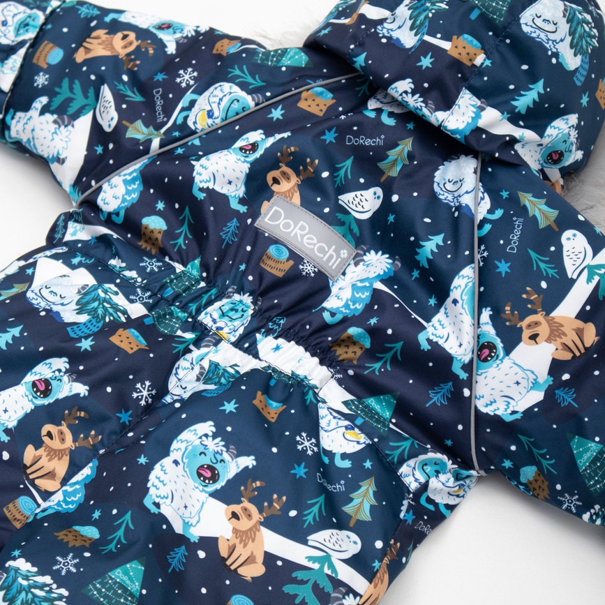 Дитячий верхній одяг Комбінезон зимовий Apollo Єті, синій, Доречі