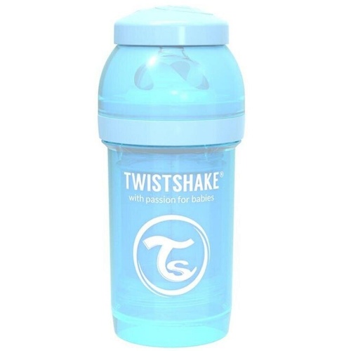 Бутылочки Антиколиковая бутылочка светло-голубая 0+ мес., 180 мл, (78250), Twistshake