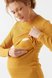 Лонгсливы Кофта для беременных и кормящих мам, горчичная, ТМ Dianora Фото №1
