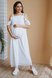 Платья на каждый день Платье для беременных и кормящих мам 2710724 белое, To be Фото №6