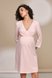Ночнушки для годування Нічна сорочка для вагітних і годуючих Alisa, світло-рожевий, Юла Мама Фото №5