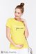 Футболки для вагітних Трикотажная футболка для беременных и кормящих DONNA, желтый, ТМ Юла мама Фото №1