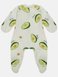 Чоловічки натільні Комбінезон для новонароджених Авокадо Молочний Зелений, Minikin Фото №2