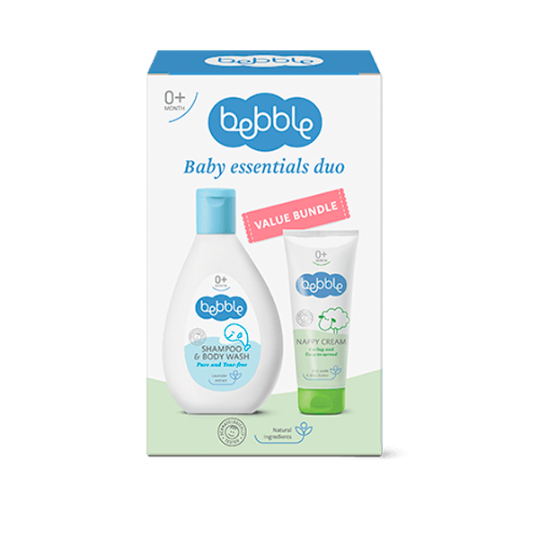 Дитячий крем для обличчя та тіла Набір подарунковий Найважливіше Promo Box Baby, Bebble