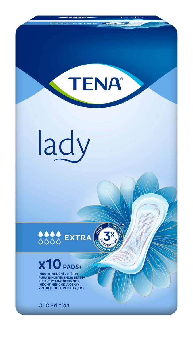 Послеродовые и урологические прокладки Урологические прокладки Lady Extra 10 шт, Tena