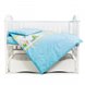 Постелька Сменная постель Comfort, дизайн "Медуни голубые", 3 элемента, голубого цвета, ТМ Twins Фото №1