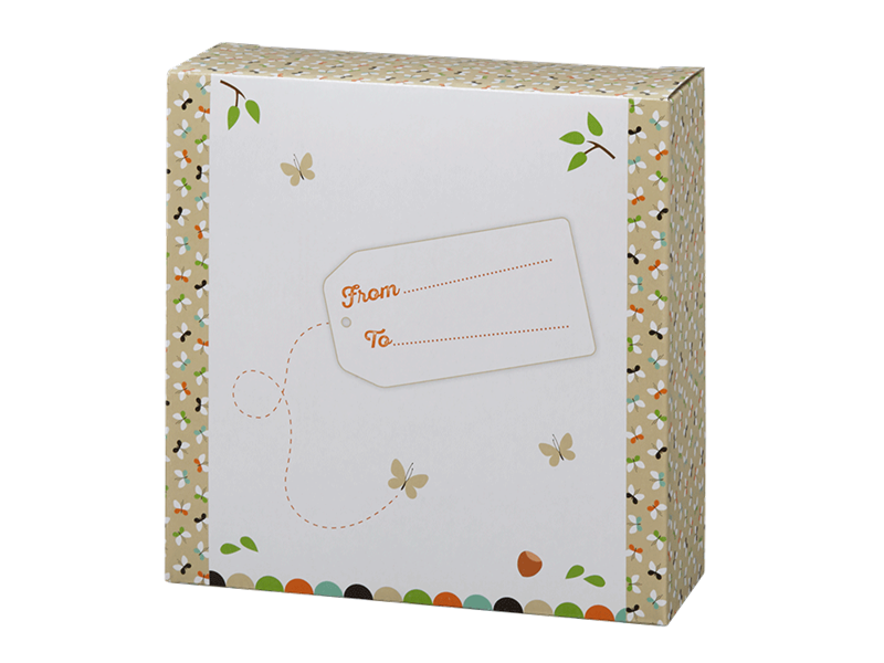 Беби Арт - памятные подарки Магическая коробочка Лисичка с отпечатком, ТМ Baby art