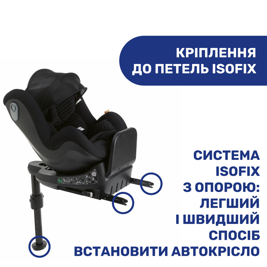 Автокрісло Chicco Seat2Fit Air i-Size, група 0+/1, Chicco