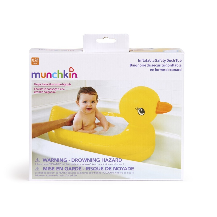 Игрушки для купания Игрушечный надувной бассейн Утенок, Munchkin