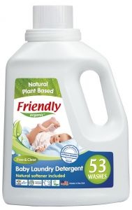 Органічна побутова хімія Рідкий органічний гель для прання (без запаху), Friendly organic