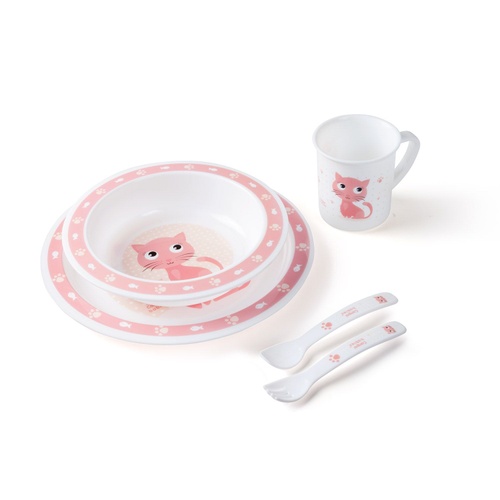Посуд для дітей Набір посуду Smile, рожевий, Canpol babies