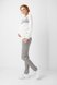 Спортивные костюмы Костюм спортивный для беременных и кормящих мам, бело-серый, ТМ Dianora Фото №2