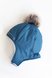Шапки зимові Шапочка Аляска, синій, MagBaby Фото №1