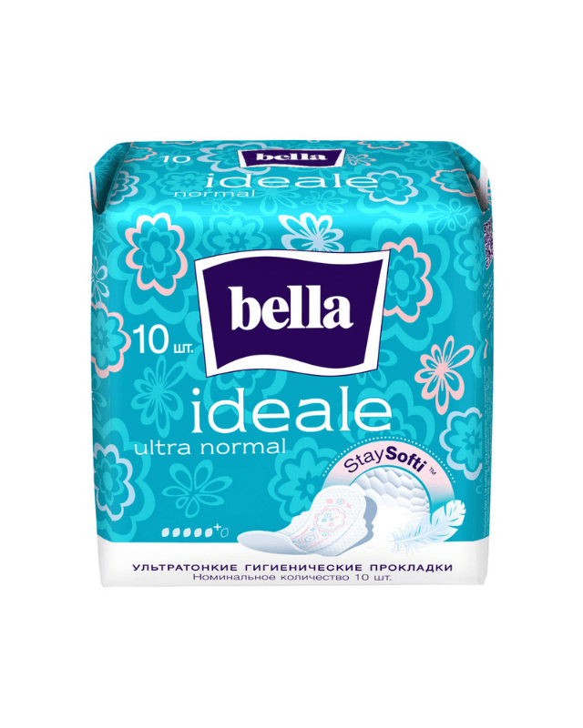 Гігієнічні прокладки Прокладки гігієнічні Ideale Ultra Normal staysofti 10шт, Bella