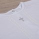 Одежда на крестины Костюм Хрестильний белый, короткий рукав, мальчик, флам кулир, Betis Фото №2