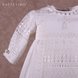 Одежда на крестины Рубашка для девочки Бусинка, Battessimo Фото №4