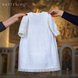 Одежда на крестины Рубашка для девочки Бусинка, Battessimo Фото №3
