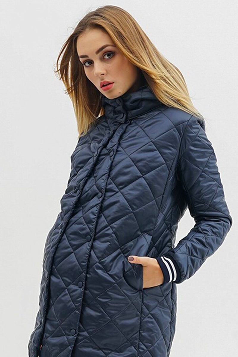 Куртка для вагітних деми, To be, Синій, 44