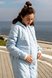 Куртки для вагітних Тепла куртка для вагітних зі вставкою 4343275, блакитний , To be Фото №6