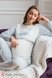 Пижамы, домашние костюмы Пижама для беременных и кормящих Milena, голубой меланж, Юла Мама Фото №1