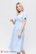 Платья на каждый день Платье для беременных и кормящих мам GRETTA голубая полоска, Юла мама Фото №4