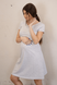 Ночнушки для кормления Сорочка для беременных и кормящих мам 4138041 серый, To be Фото №5