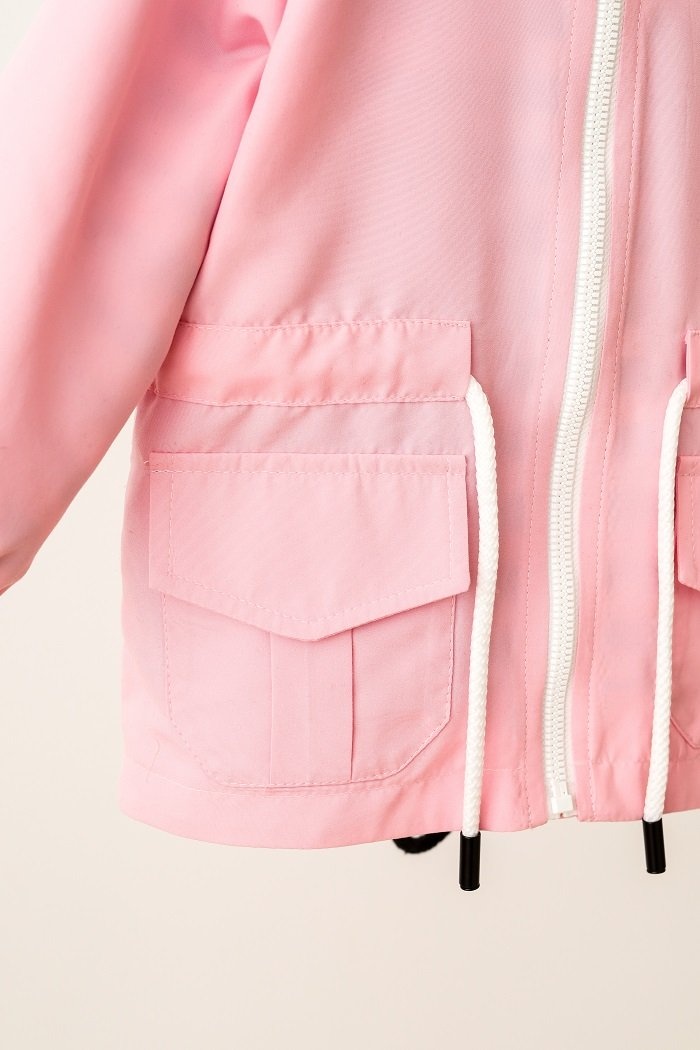 Куртки и пальто Ветровка-дождевик Basil, розовая, MagBaby