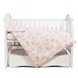 Постелька Сменная постель Comfort 3051-C-013, Пушистые мишки, 3 элемента, розовая, ТМ Твинс Фото №1