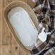Пеленки-коконы Евро пеленка кокон на молнии+ шапочка, Wind, молоко, MagBaby Фото №1