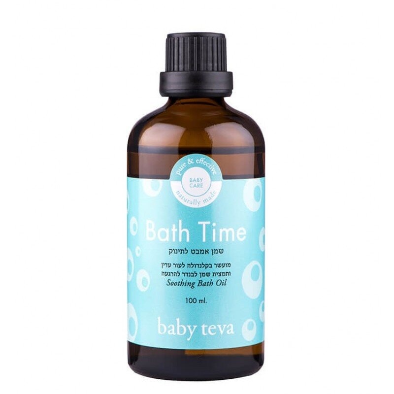 Органічна косметика для малюка Натуральне, ніжне масло для додавання в ванночку, 100 мл, Baby Teva