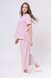 Спортивные костюмы Костюм в рубчик летний Nona для беременных и кормящих, розовый, Dizhimama Фото №4