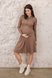 Платья на каждый день Платье для беременных и кормящих мам 4287138, коричневое, To be Фото №6