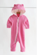 Человечки верхние Человечек флисовый Bear, розовый, MagBaby Фото №1