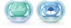 Пустушки Пустушка силіконова Ultra Air з декором для хлопчика, 6-18 міс, 2 шт, SCF342/22, Avent Фото №1