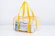 Зручні прозорі сумки в пологовий будинок Прозора сумочка - косметичка для малюка в пологовий будинок, жовта, Mamapack. Фото №1