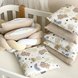 Постелька Комплект постельного белья в кроватку Happy night Мишка с шариками, бежевый, 6 элементов, Маленькая Соня Фото №6