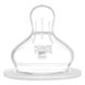 Пляшечки Скляна пляшка 240 мл. з широкою горловиною та соска з широкою шийкою, система Actiflex, M середній потік, Nip Фото №2