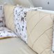 Постелька Комплект постельного белья в кроватку Happy night Bamby, 6 элементов, бежевый, Маленькая Соня Фото №7