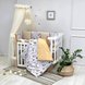 Постільна білизна Комплект постільної білизни в ліжечко Happy night Bamby, 6 елементів, бежевий, Маленька Соня Фото №15