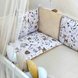 Постільна білизна Комплект постільної білизни в ліжечко Happy night Bamby, 6 елементів, бежевий, Маленька Соня Фото №3