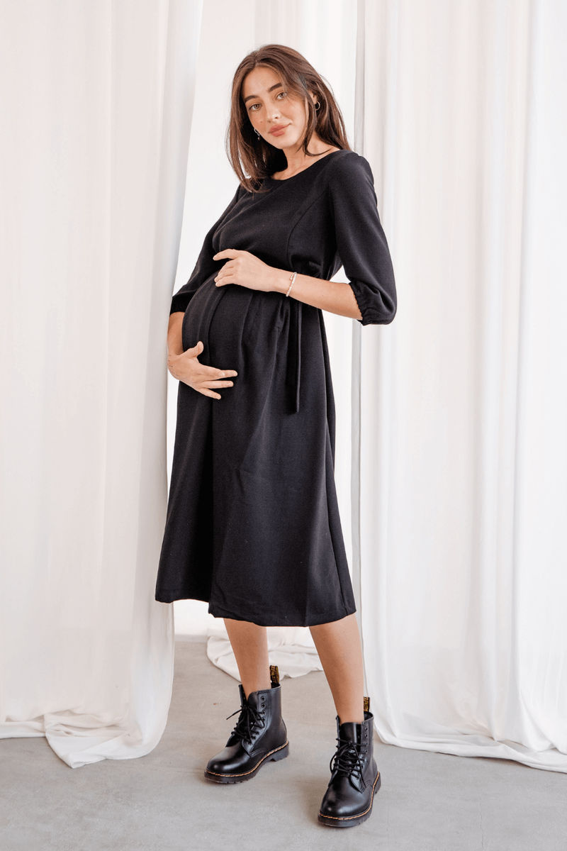 Сукня для вагітних 308206 Чорний, To be, Чорний, 42