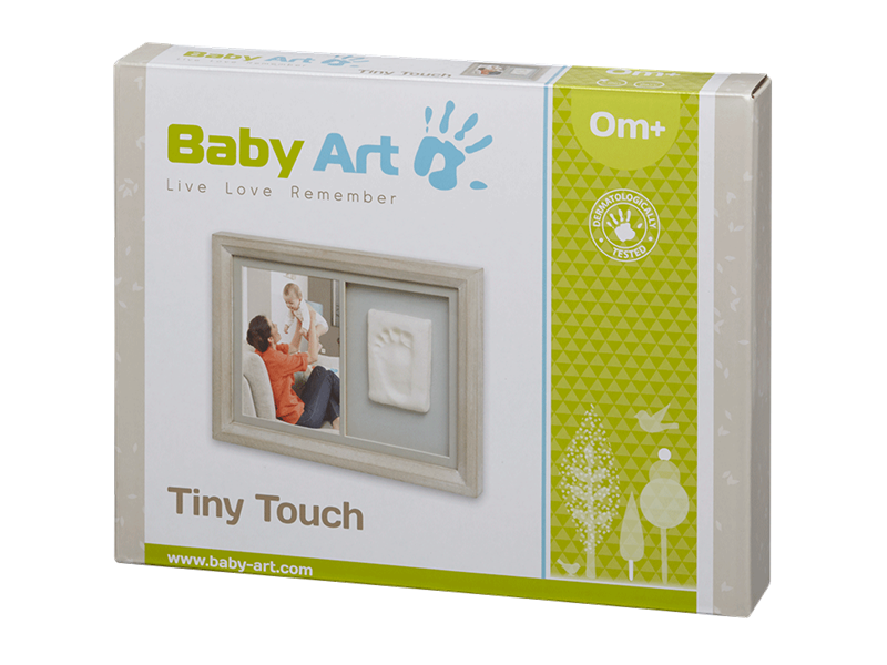 Бебі Арт - пам'ятні подарунки Набір для створення відбитка ручки або ніжки малюка Настінна рамка Вінтаж, Baby art